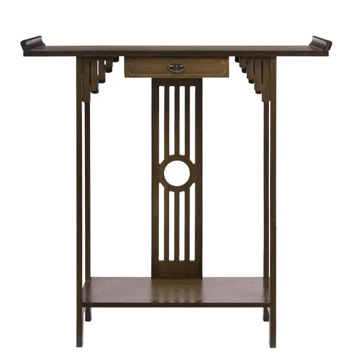 Juan Solid Wood Console Table Ouch Cart