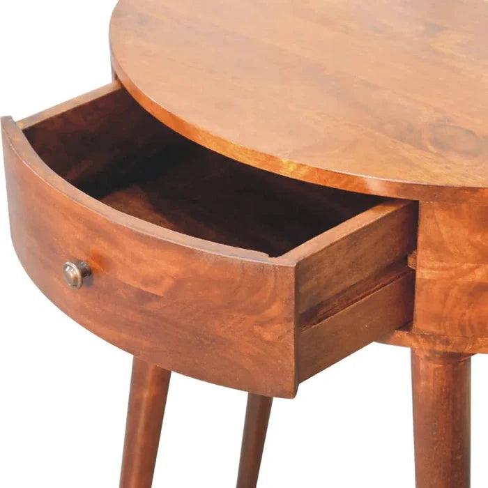 Julia  Solid Wood Console Table Ouch Cart