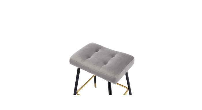 JULIO COUNTER STOOL GREY - Ouch Cart