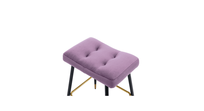 JULIO COUNTER STOOL PURPLE - Ouch Cart