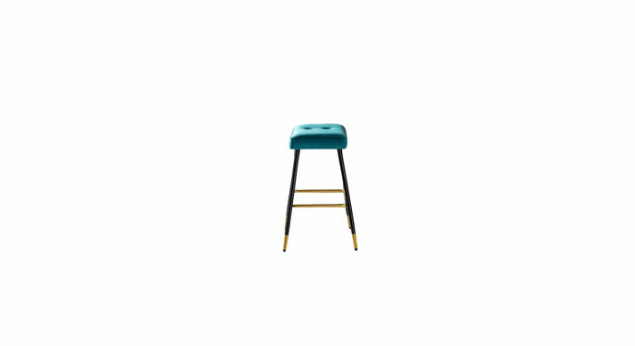 JULIO COUNTER STOOL TEAL - Ouch Cart