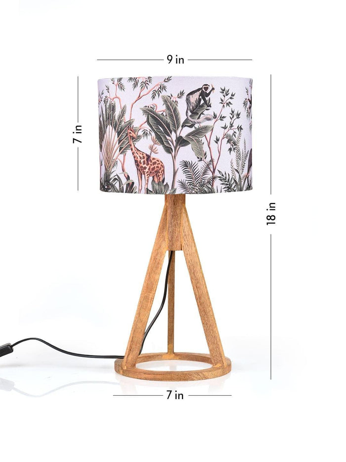 Jungle Trio Wooden Lamp - Ouch Cart