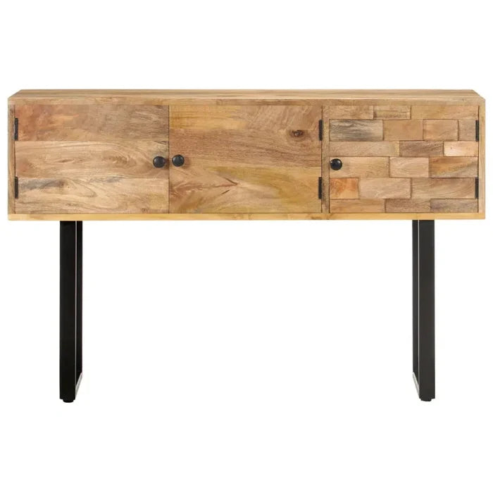Kaito Solid Wood Top Console Table Ouch Cart
