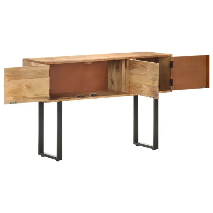 Kaito Solid Wood Top Console Table Ouch Cart