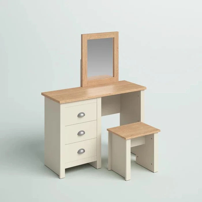 Katarzyna Dressing Table with Mirror - Ouch Cart