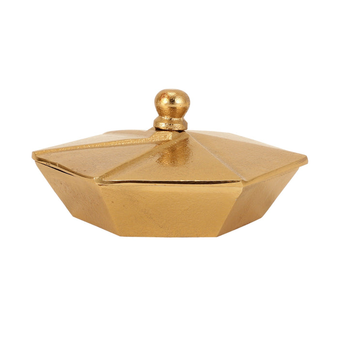 Keepsake Box in gold finish M.M.I. OVERSEAS