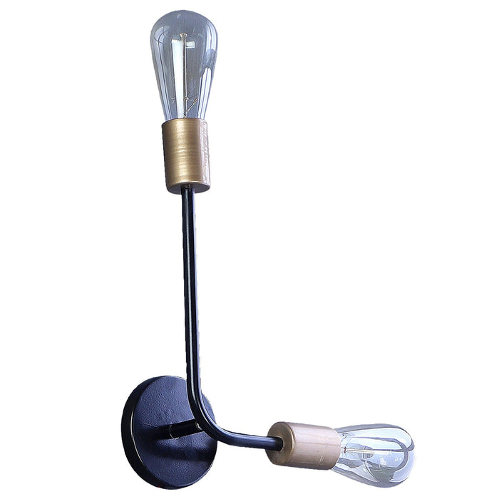 Kelda Black Metal Wall Light by SS Lightings - Ouch Cart