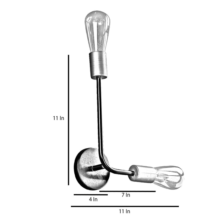 Kelda Black Metal Wall Light by SS Lightings - Ouch Cart