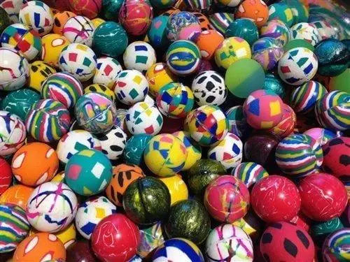 Kids Crazy Bouncy Jumping Balls Set (24 Crazy Balls) - Ouch Cart