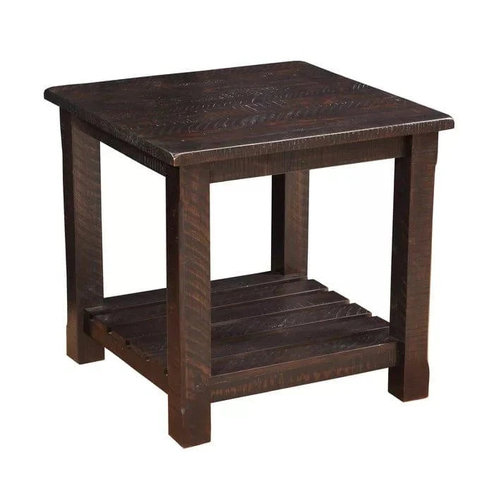 Koffler Solid Wood End Table - Ouch Cart