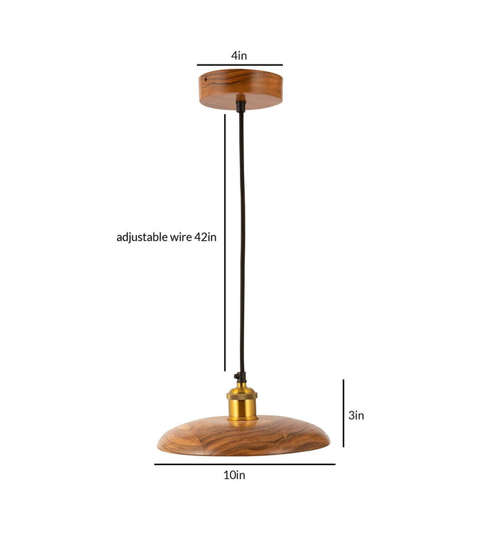 Kuksa Wooden Pendant Light - Ouch Cart