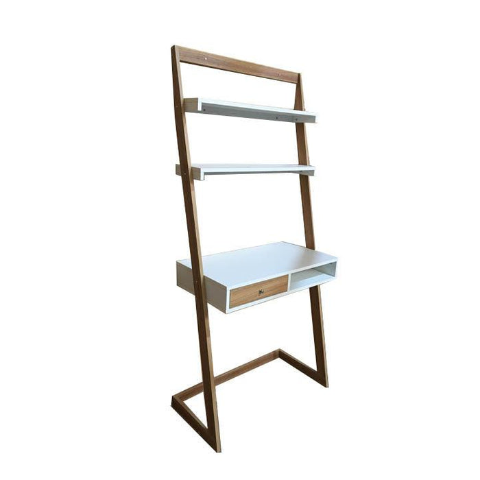 Ladder New White Work From Home Study Table By Miza - Ouch Cart