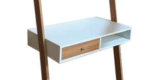 Ladder New White Work From Home Study Table By Miza - Ouch Cart