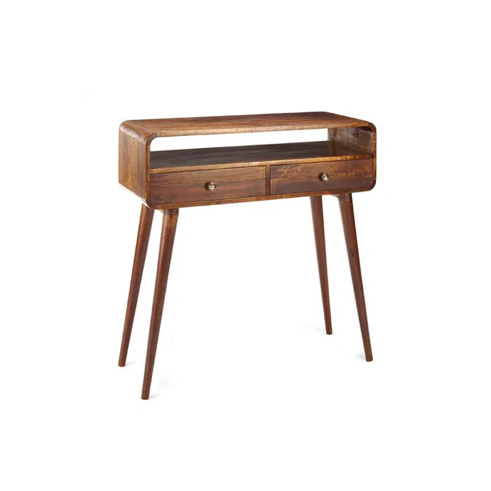 Laina Solid Wood Console Table Ouch Cart
