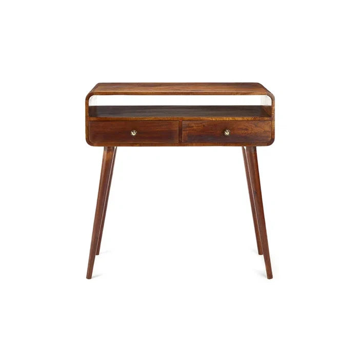 Laina Solid Wood Console Table Ouch Cart
