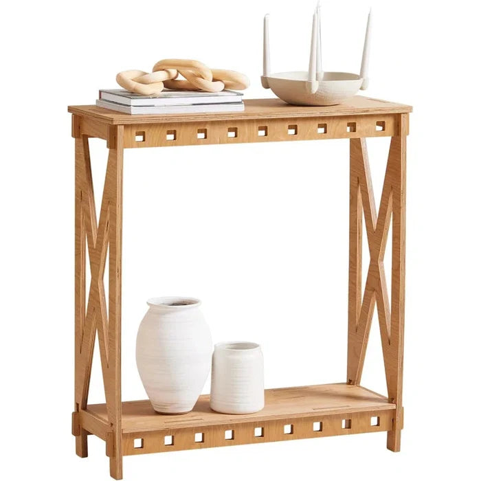 Lauri  Solid Wood Console Table Ouch Cart