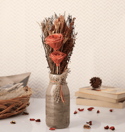 Lea Dried Sunset Big Vase - Ouch Cart