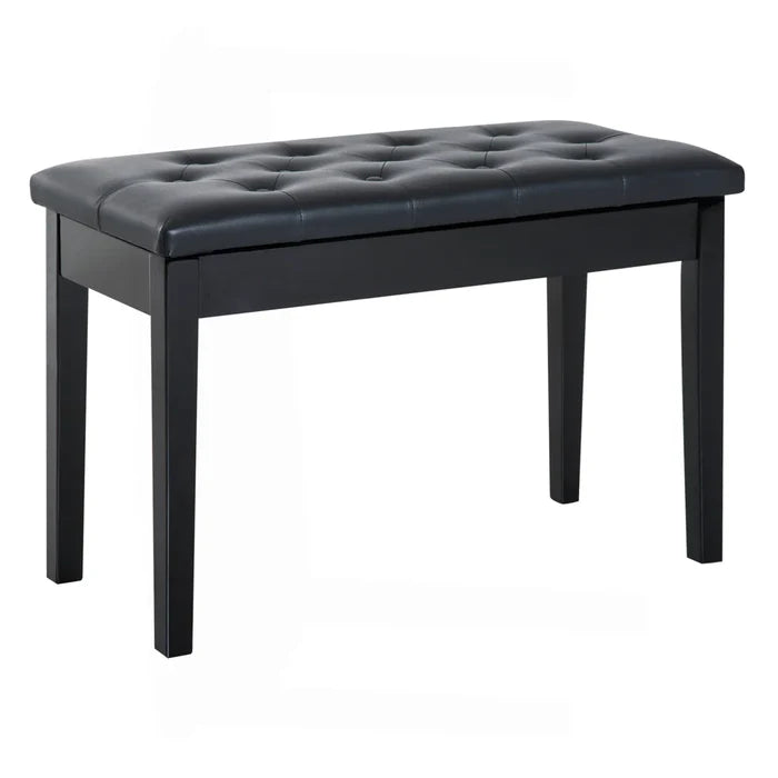 Leather Storage Bench Seat for Bedroom, Hallway & Living Room