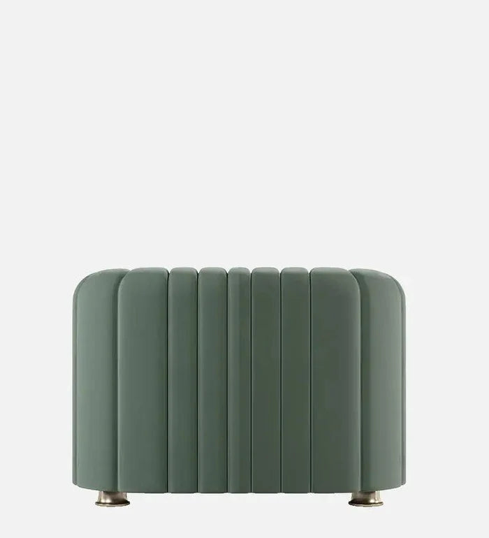 Leatherette1 Seater Sofa in Sage Green Colour - Ouch Cart