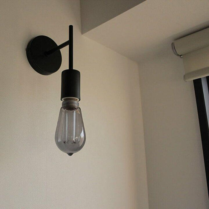 Leibal Black Metal Wall Light By SS Lightings - Ouch Cart