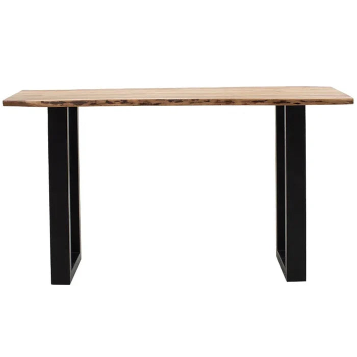 Lenna  Solid Wood Top Console Table Ouch Cart