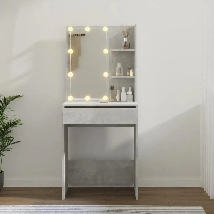 Leon Dressing Table with Mirror - Ouch Cart