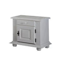 Liam  Solid Wood Bedside Table Ouch Cart