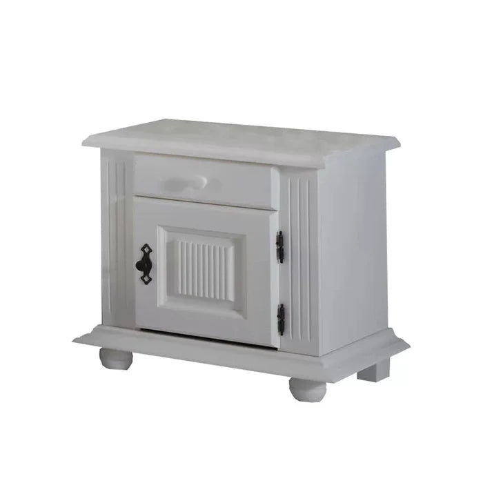 Liam  Solid Wood Bedside Table Ouch Cart