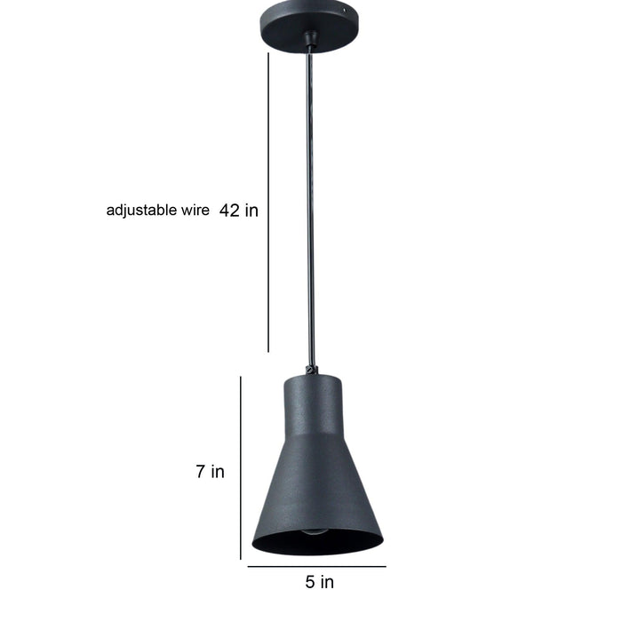 Limpid Black Hanging Light by SS Lightings - Ouch Cart