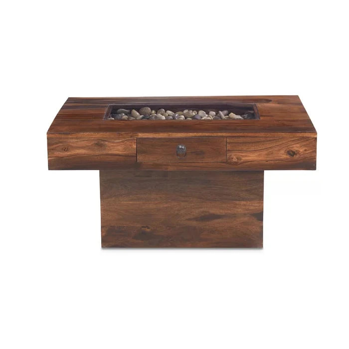 Linnea Coffee Table with Storage Ouch Cart