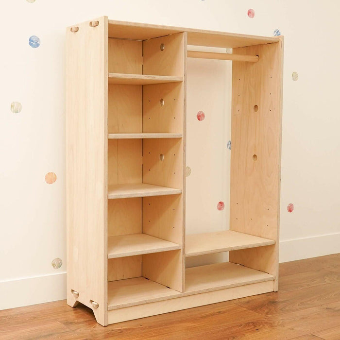 Little Montessori Wardrobe For Kids Furniture By Miza - Ouch Cart