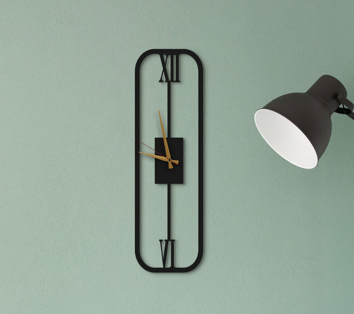 long rectangular numbers wallclock N.R.HOMESDECOR