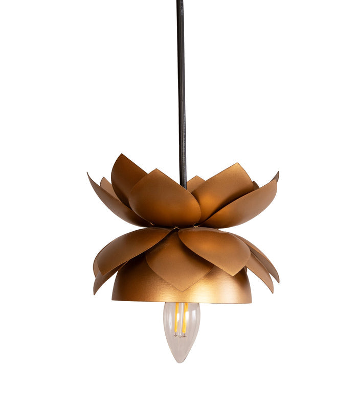 Lotus Pendant Gold Light By Shoppeefry Shoppeefry