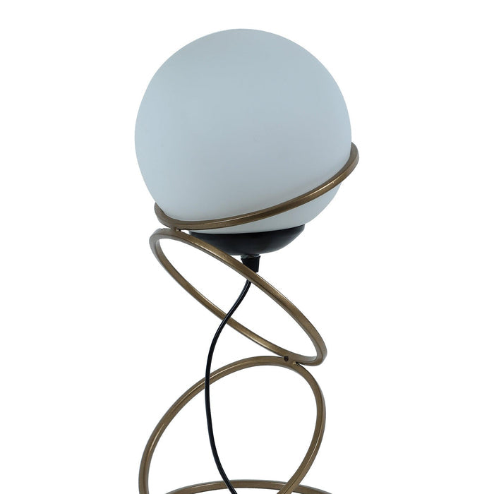 Lucca Gold Table Lamp With Metal Base By SS Lightings - Ouch Cart