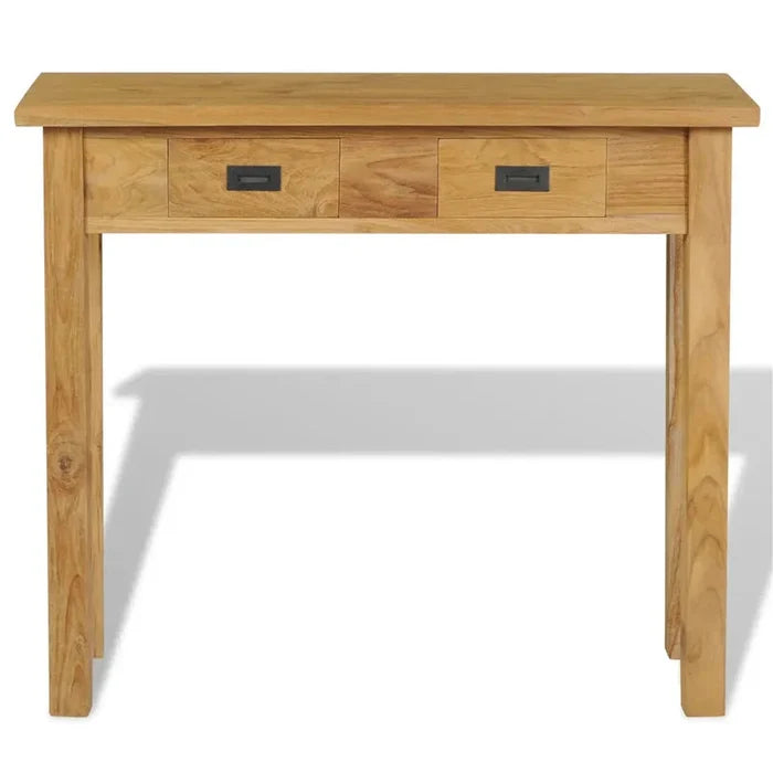 Luke  Solid Wood Console Table Ouch Cart