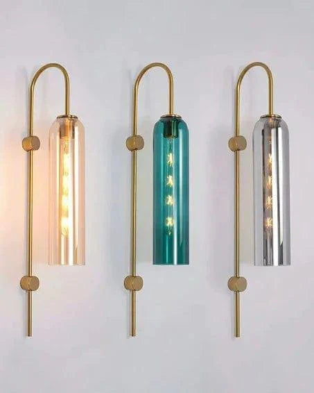 Luxurious Crystal Flute Lampshade Pendant Lights For Home Wall Decoration ( Silver Glass) - Ouch Cart