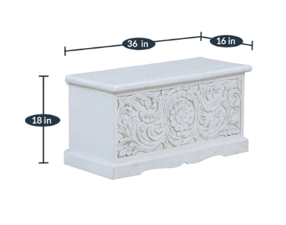 Mango Wood trunk box Living Room Table - Ouch Cart