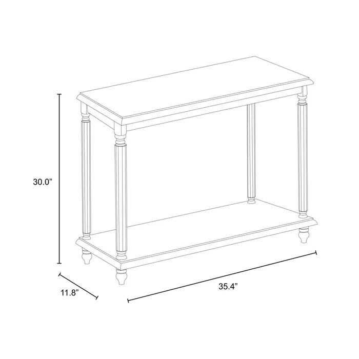 Maricel Solid Wood Console Table Ouch Cart