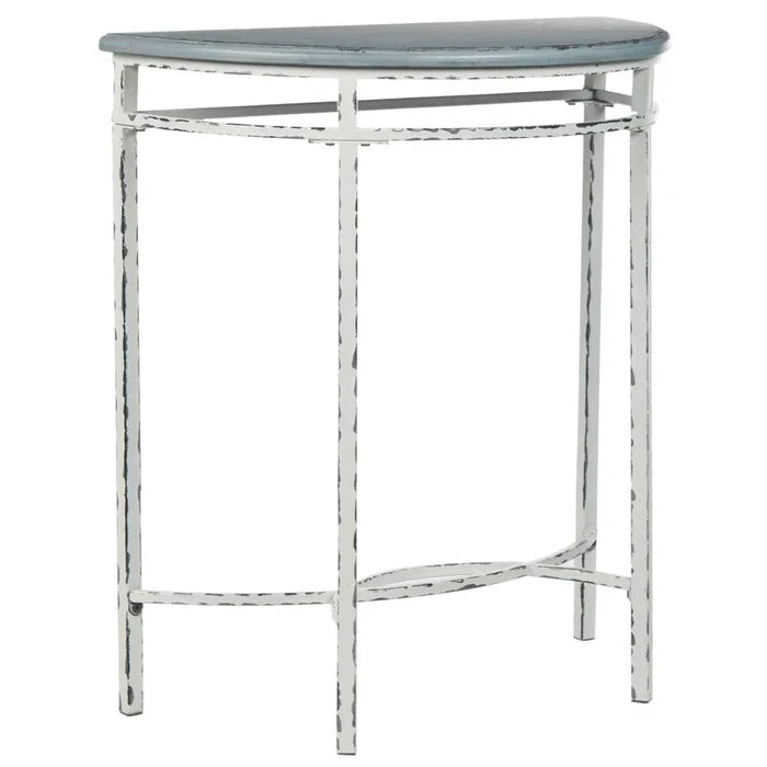 Mario  Solid Wood Top Console Table Ouch Cart