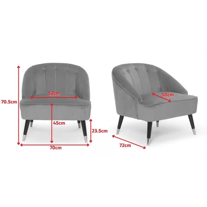 Marlon Upholstered Armchair - Ouch Cart