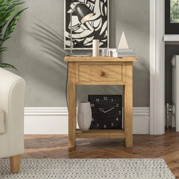 Maximilian Solid Wood Console Table Ouch Cart