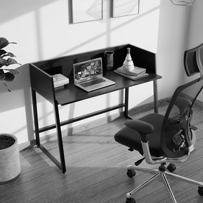 Meja Study Table in Brown Color - Ouch Cart