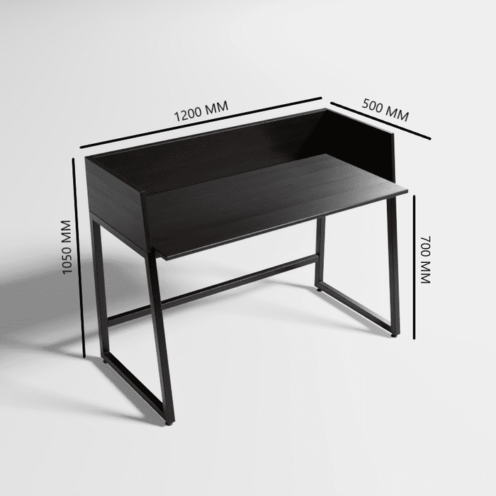 Meja Study Table in Brown Color - Ouch Cart