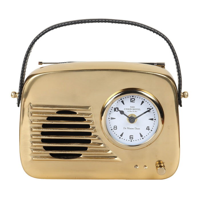 Melodic Memories Table Clock Gold M.M.I. OVERSEAS