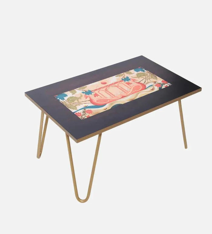 Metal Coffee Table in Brown Colour - Ouch Cart