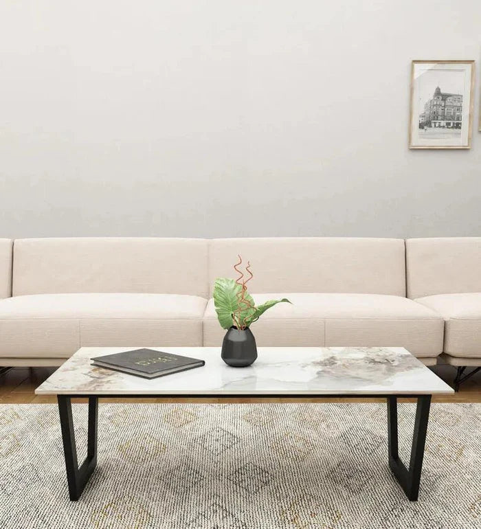 Metal Coffee Table In Multicolor Finish - Ouch Cart