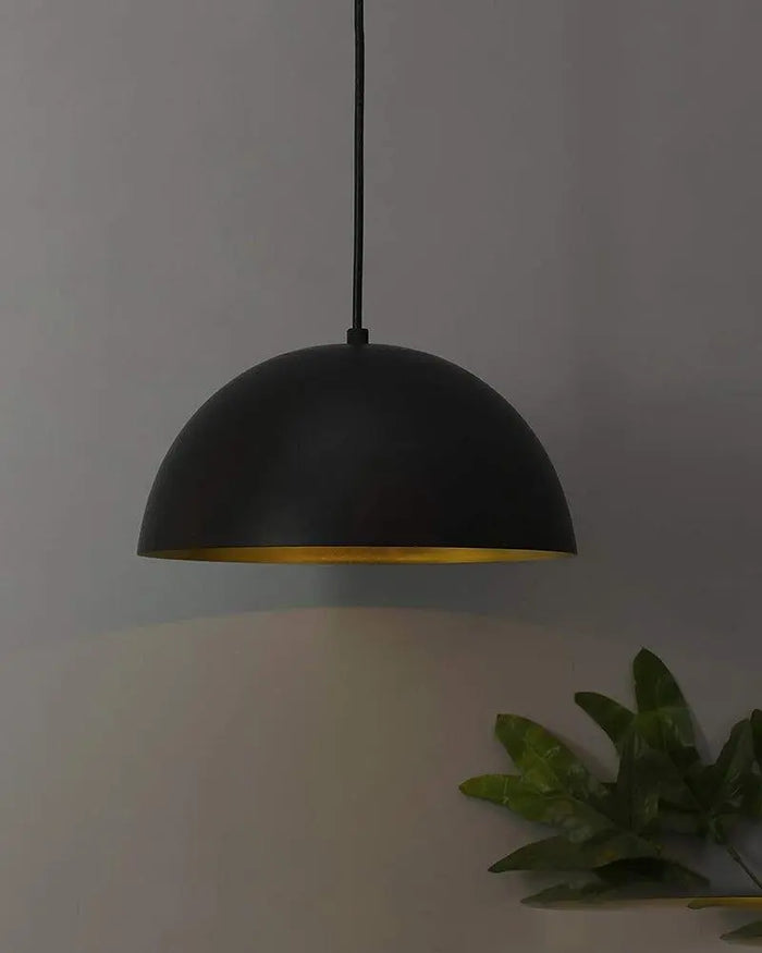 Metallic Black Home Decor Hanging Pendant Light For Home Decoration - Ouch Cart