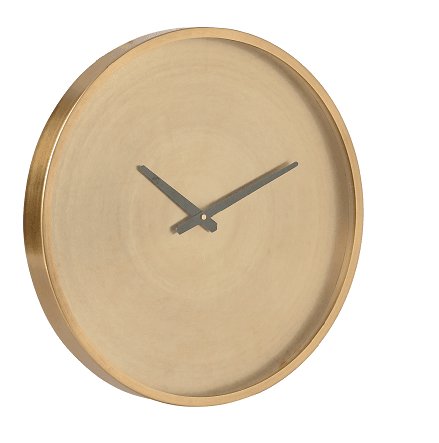 Metallica - Wall Clock Gold - Ouch Cart