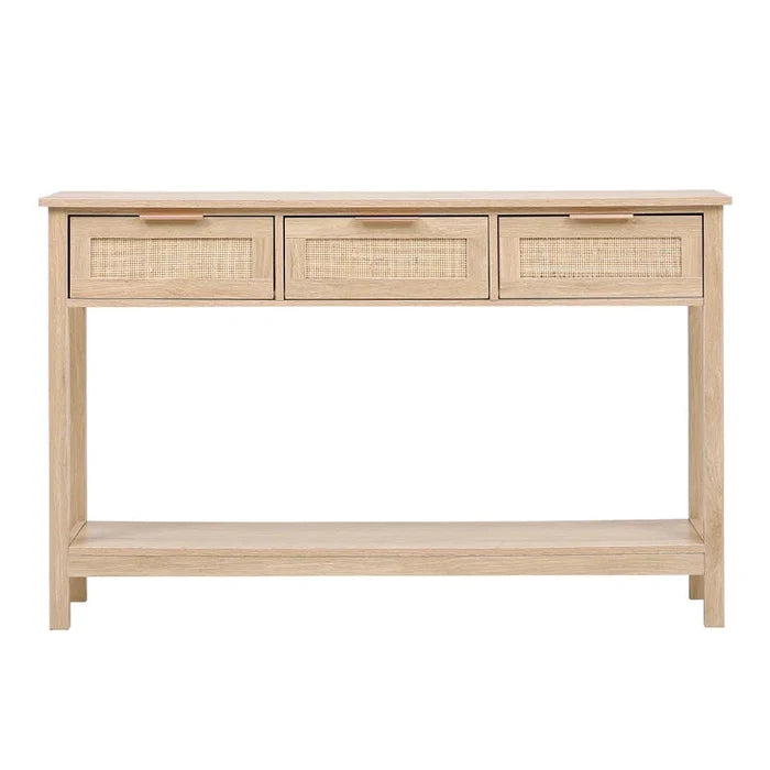 Milan  Solid Wood Console Table Ouch Cart