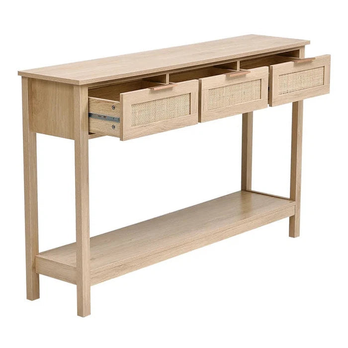 Milan  Solid Wood Console Table Ouch Cart